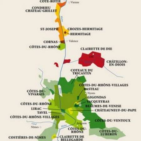 Découverte des Côtes du Rhône